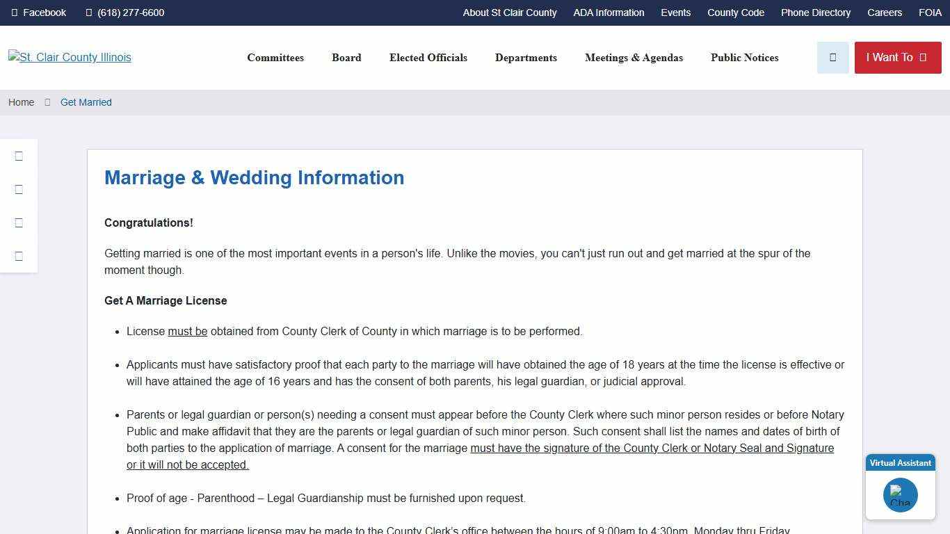 St. Clair County Illinois > Get Married